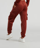 Serious Chills Velour Cargo Joggers