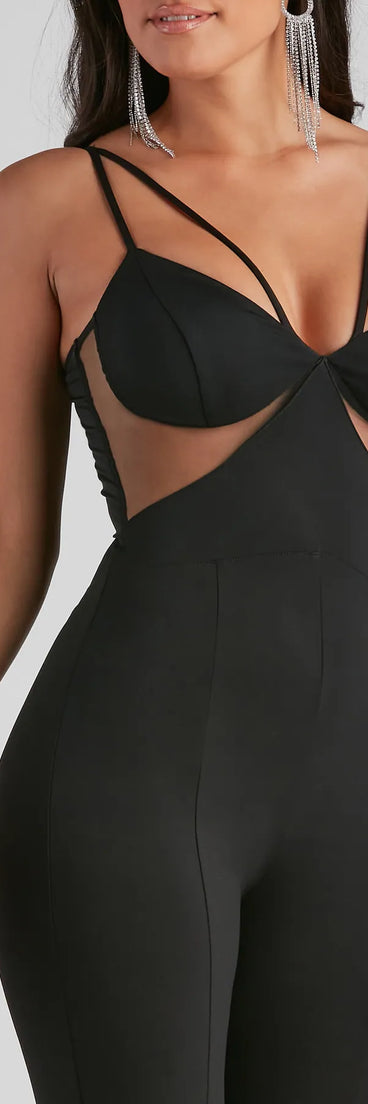 Alluring Muse Sleeveless Jumpsuit