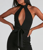 Key To Style Flared Jumpsuit
