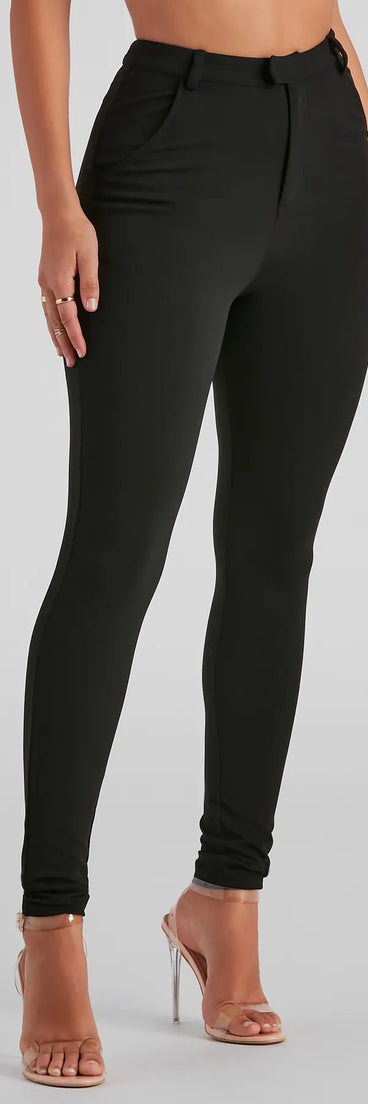 Contemporary Skinny Trouser Pants