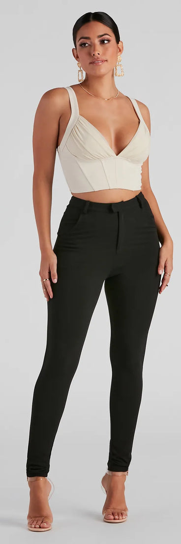Contemporary Skinny Trouser Pants