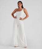 Like Minded One Shoulder Jumpsuit