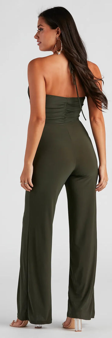 Feeling Flawless Halter Jumpsuit