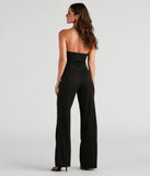 New Fling Crepe Strapless Jumpsuit