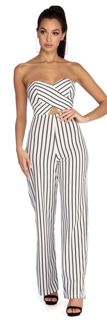 Stripe It Right Jumpsuit