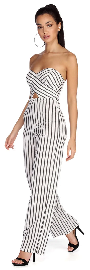 Stripe It Right Jumpsuit