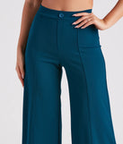 Wrap Around You Crepe Wide-Leg Pants
