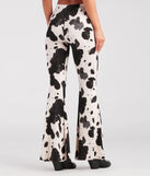 Cowgirl Cutie Printed Flare Pants