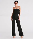 Fit To Perfection Strapless Corset Jumpsuit