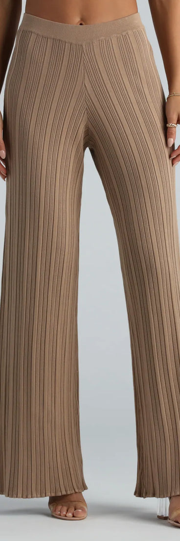 Play Date High Rise Straight-Leg Pants