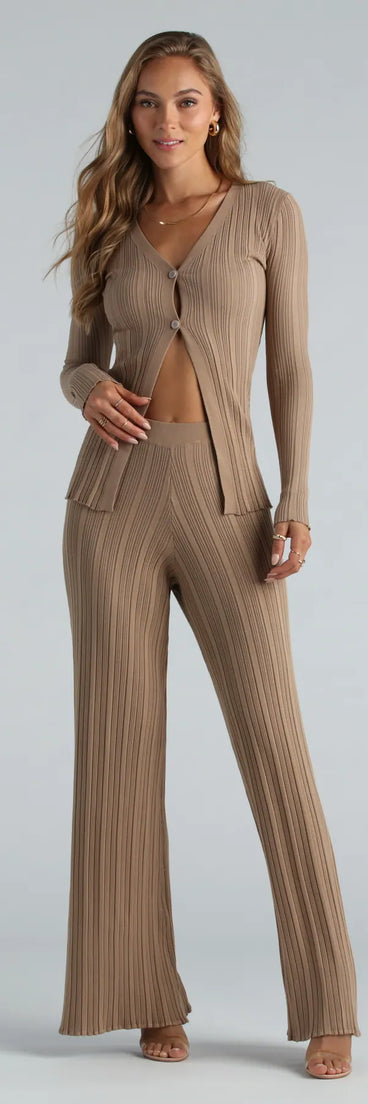 Play Date High Rise Straight-Leg Pants