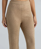 Autumn Chill Crochet Wide-Leg Pants