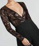 Gleam With Glamour Sequin Long Sleeve Jumpsuit