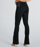 Flair For Fashion High-Rise Ponte Pants