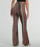 Desert Wanderer Wrap Waist Boho Flare Pants