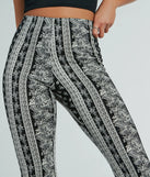 Step into seasonal style with the Free Spirit Chick High-Rise Boho Flare Pants, a pair of women's black pants in a rich winter color, ideal for creating chic holiday party attire or a night-out look.
