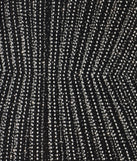 Create bold, fashion-forward looks for spring or summer with the Dare To Shine Metallic Knit Halter Jumpsuit in black, a must-have piece from Windsor’s collection of stylish bottoms for women.