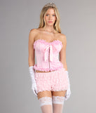 Chic Fairytale Tiered Lace Hot Shorts