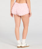 Chic Fairytale Tiered Lace Hot Shorts