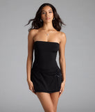 Choosing a black romper like the Chic Vibes Only Strapless Drop Waist Romper means you’re ready for anything—no outfit planning needed, just style, go, and glow.