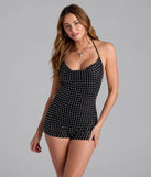 Designed for campus outfits, sleek workwear, and on-the-go moments, the Diva Shine Rhinestone Open Back Romper is a trendy black bottom for women bringing effortless fall versatility.