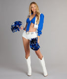 Dallas Texas Cheerleader Costume Set