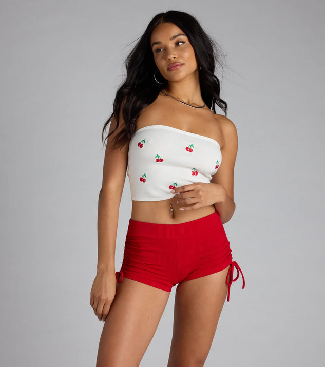 Low Effort Big Slay Side Tie Hot Shorts | Windsor
