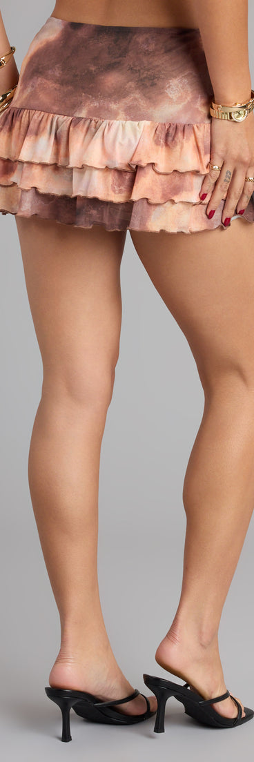 From errands to autumn evenings out, this skort keeps the vibe chic and effortless with the Flirt on Repeat Ruffle Skort.