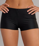 Sleek And Stunning Mid-Rise Hot Shorts