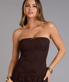 Flirty Frills Lace Romper