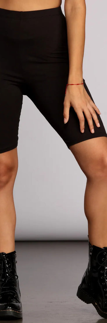 Always On My Mind Biker Shorts