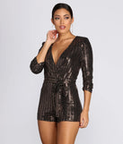 Spotlight Stealer Sequin Romper