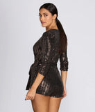 Spotlight Stealer Sequin Romper