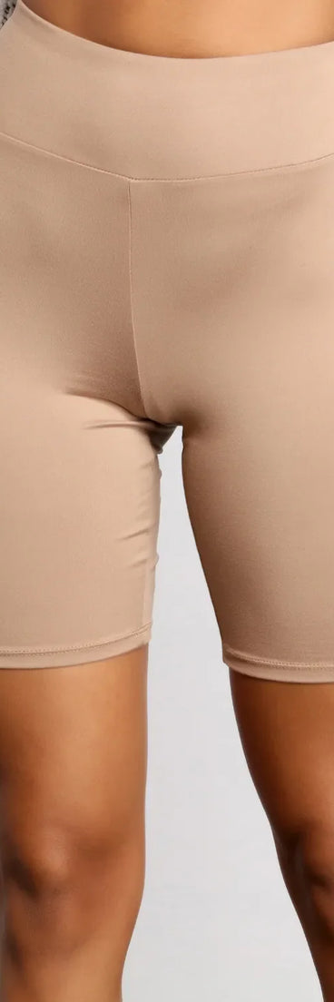 Taking Knit Easy Biker Shorts
