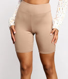 Taking Knit Easy Biker Shorts