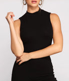Trendy Mock Neck Biker Short Romper