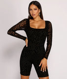 Fiercely On-Trend Leopard Print Burnout Romper