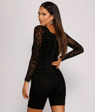 Fiercely On-Trend Leopard Print Burnout Romper