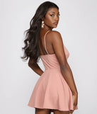 Best Life Twist Front Skater Romper