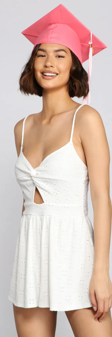 All Eyes On You Sleeveless Romper