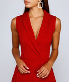 Elevated Chic Blazer Romper