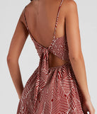 Jungle Cruise Geo Tie-Back Romper