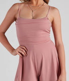 Desert Rose Tie Back Romper