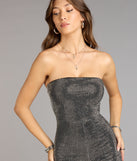 Popstar Diva Strapless Rhinestone Romper