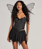 
Upgrade your style game for 2025 with the Fallen Fairy Hanky Hem Lace Skort in black, perfect for any fashion-forward wardrobe.