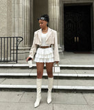 With flirty movement and built-in comfort, the Trendy Slay Ruffled Drop Waist Romper in ivory is your one-and-done fit for dancing, posing, and catching looks.