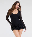 Whether you're headed to brunch or running errands, the Timeless Romance Open Back Lace Romper in black delivers effortless style in a breathable, go-to casual dress.