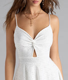 Choosing a ivory romper like the So Flirty Eyelet Knit Skater Romper means you’re ready for anything—no outfit planning needed, just style, go, and glow.