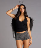Center Stage Rhinestone Hot Shorts