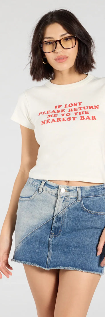 Designed for campus outfits, sleek workwear, and on-the-go moments, the Perfect Fade High-Rise Denim Mini Skirt is a trendy denim blue bottom for women bringing effortless fall versatility.